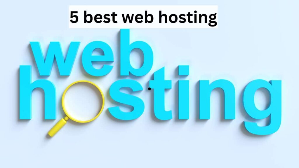 Top 5 Web Hosting Providers